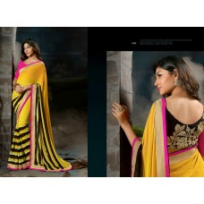 Printed Georgette Designer Saree